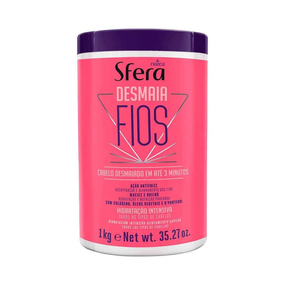 Mascara Sfera Desmaia Fios 1kg