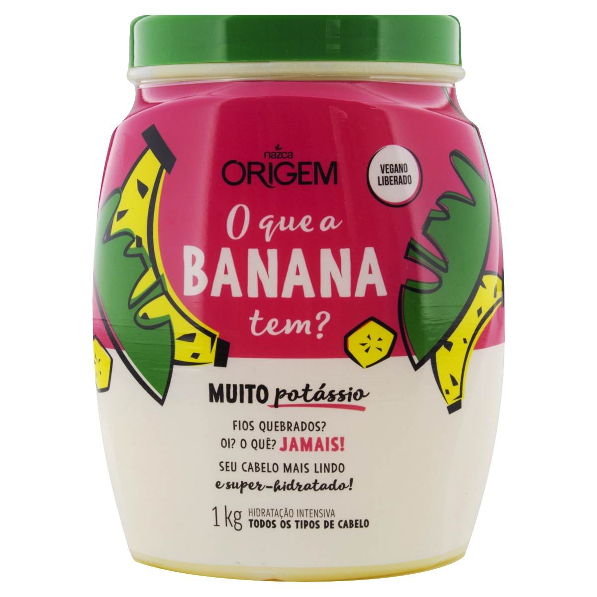 Mascara Origem 1kg o que a Banana tem?
