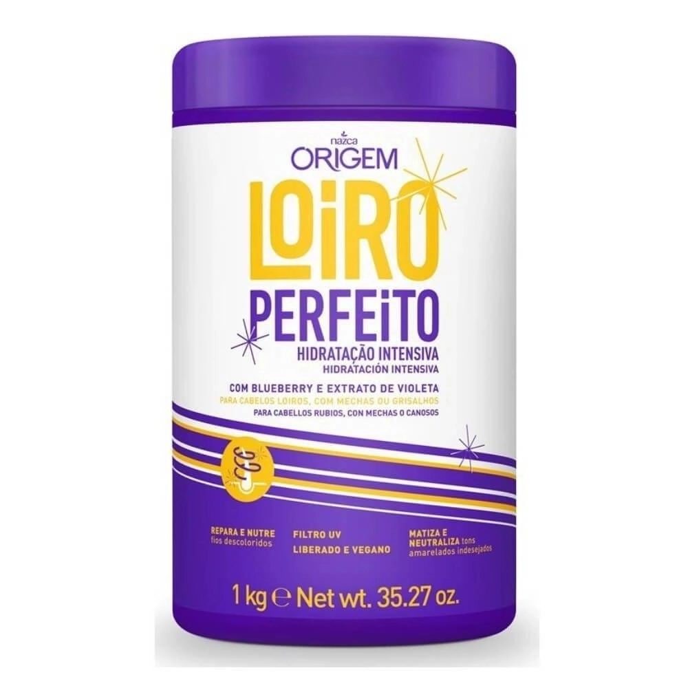 Cr Hidrat Origem Loiro Perfeito 1kg