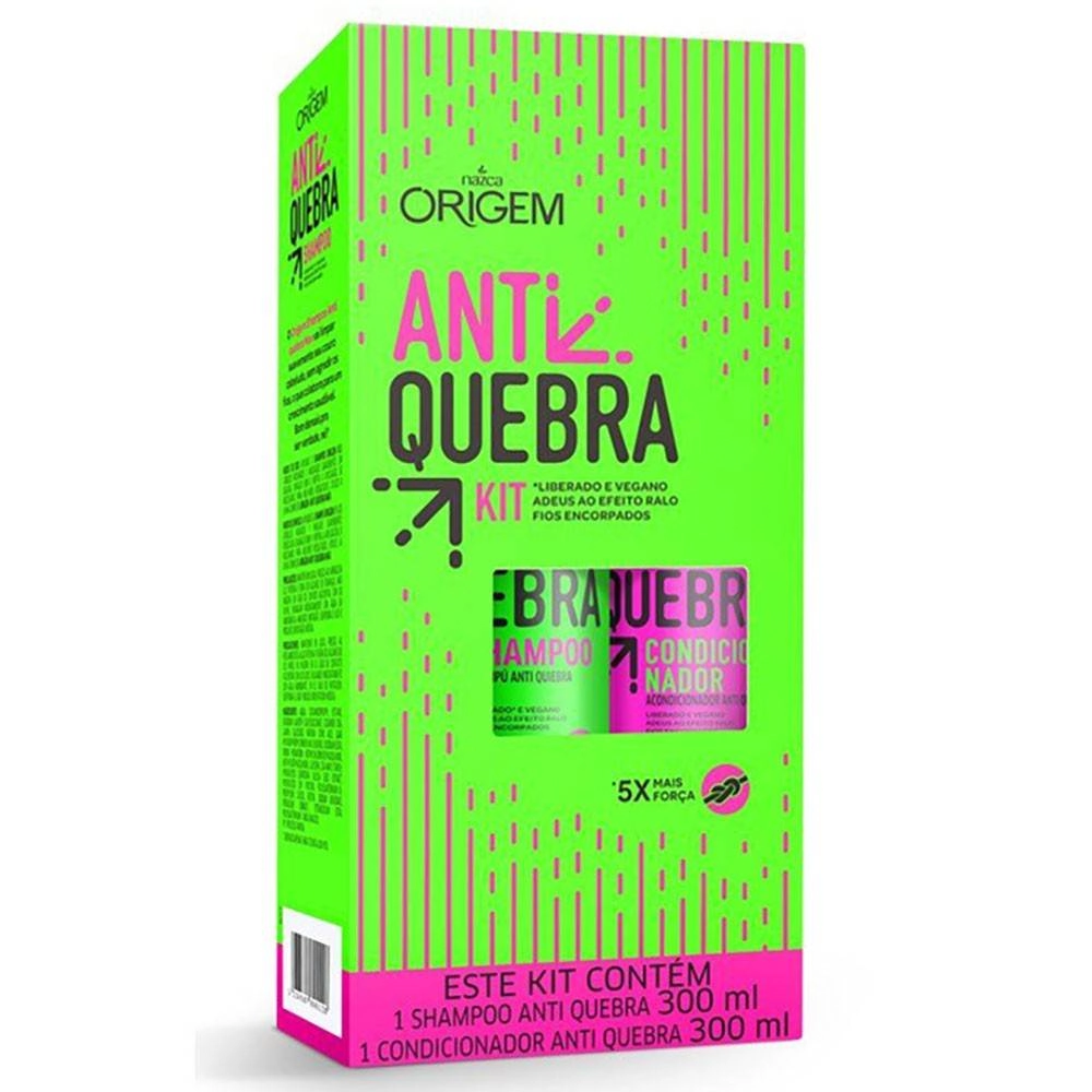Kit Origem Sh Cond 300ml Antiquebra Max