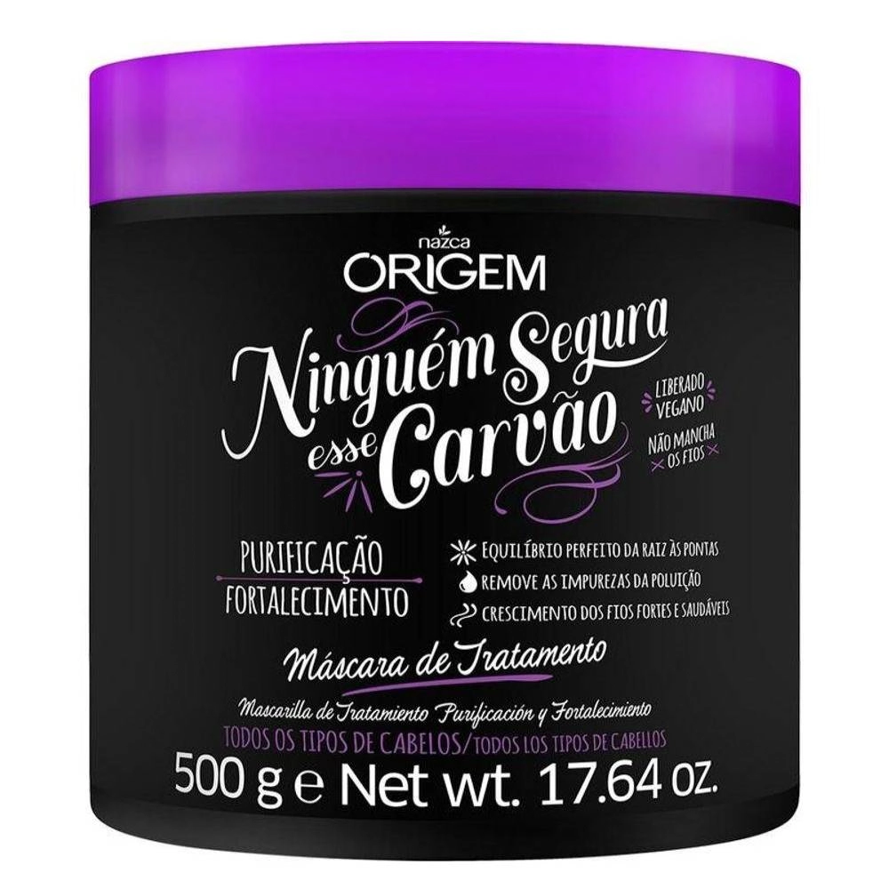 Masc Origem Trat Carvao Ativado 500g