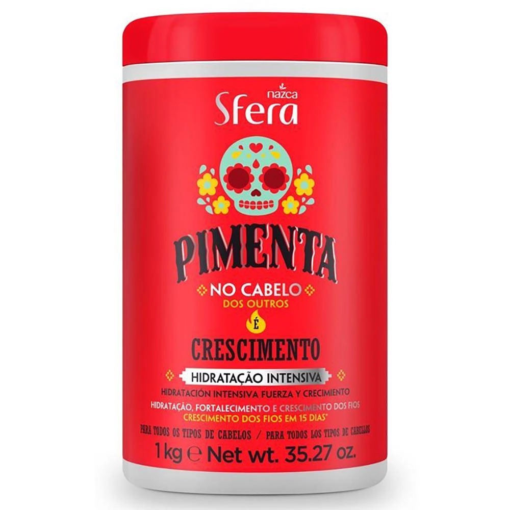Cr Hidrat Sfera Pimenta Cabelo Out Cres 1kg