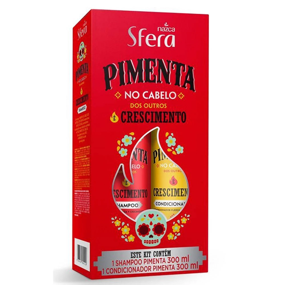 Kit Sfera Sh Cond Pimenta Cabelo Cresc