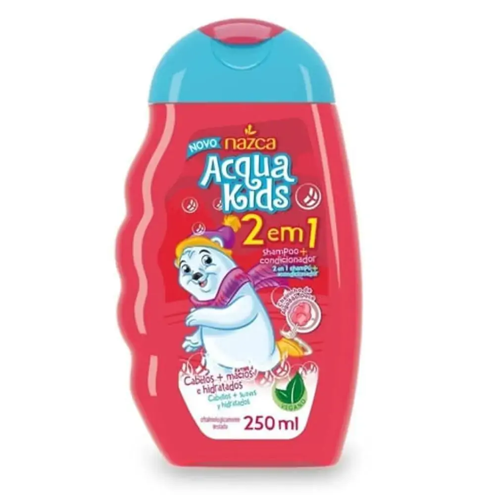 Acqua Kids 2 Em 1 Algodao Doce 250ml