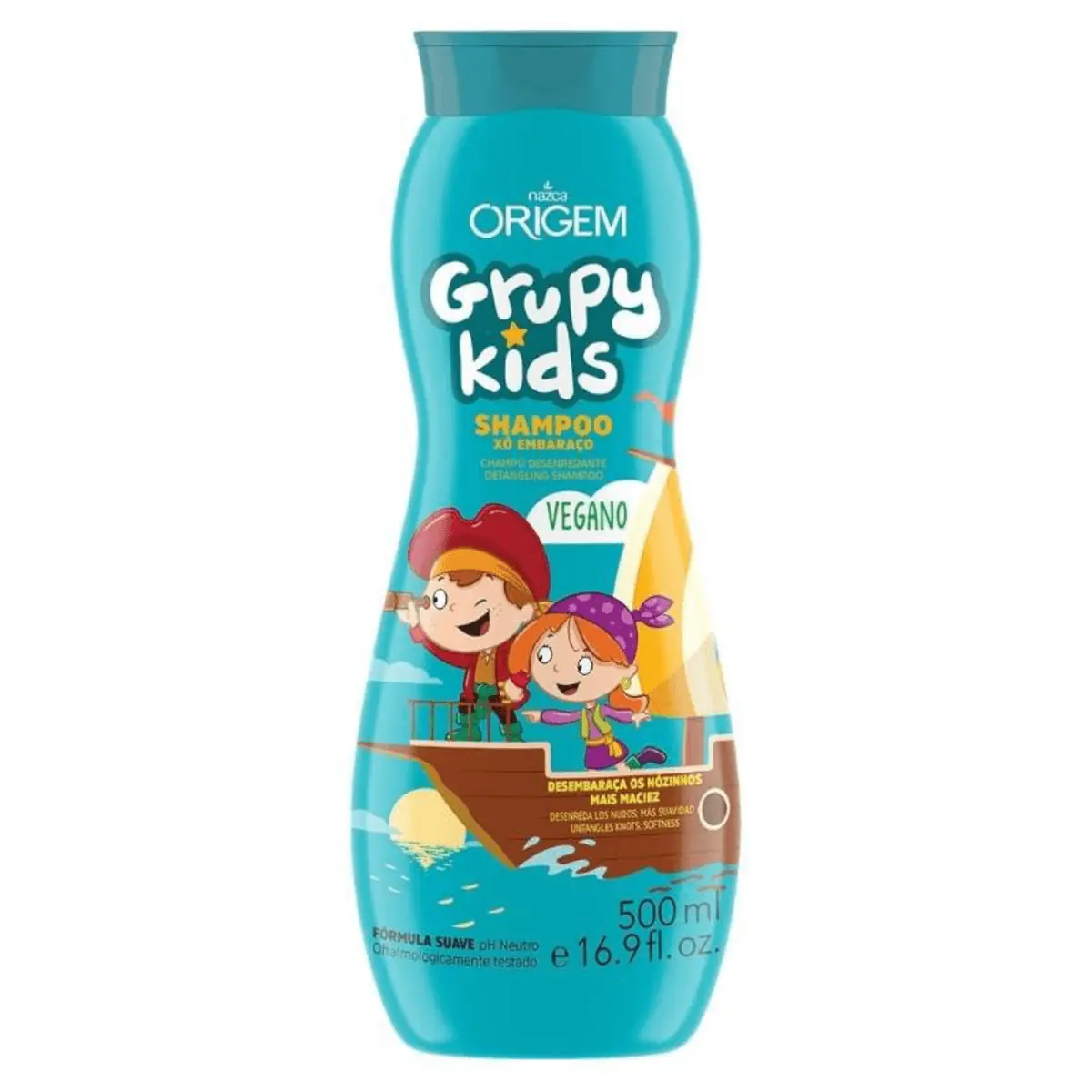 Shampoo Origem Nazca Grupy Kids 500ml Xo Embaracado