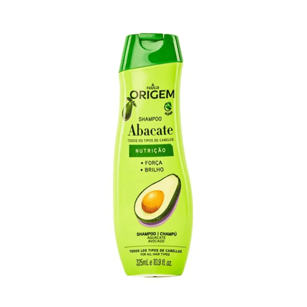 Shampoo Origem 325ml Bomba Abacate