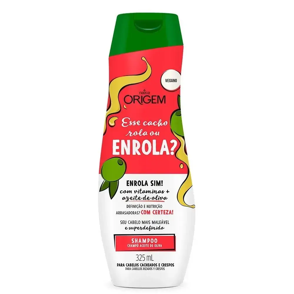 Shampoo Origem 325ml Cachos