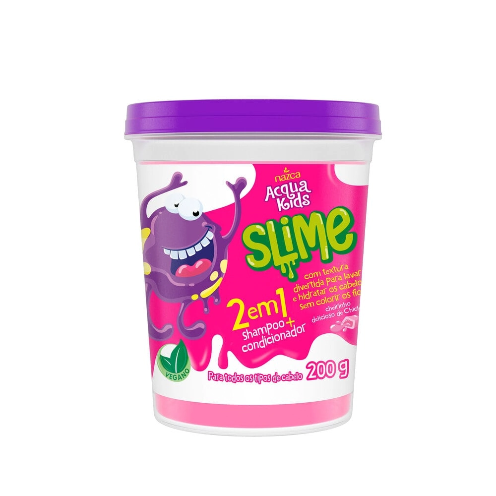 Sh Acqua Kids Nazca 2x1 200g Slime Rosa