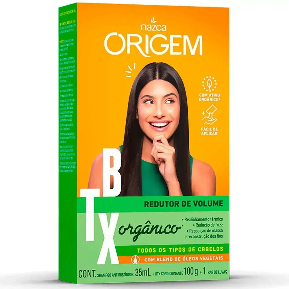 Botox Origem 168g Todos Os Tipos De Cabelo