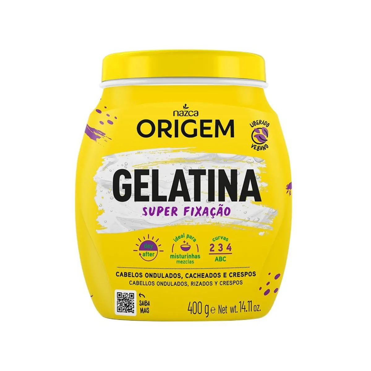 Origem Gelatina Super Fixacao 400g