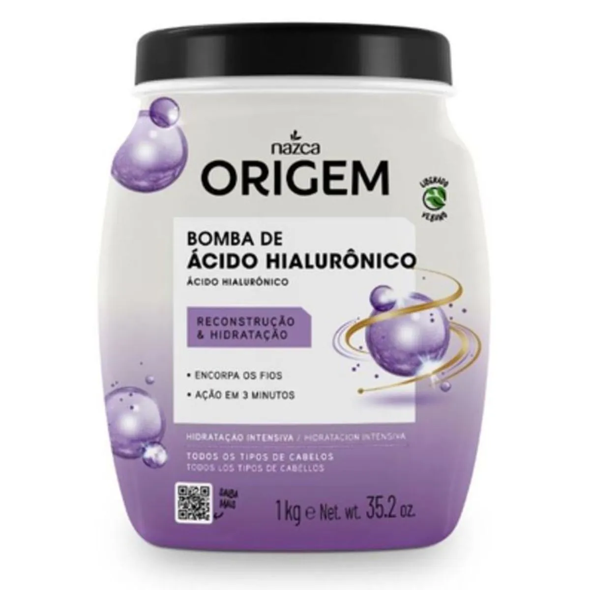 Origem Cr C 1000g Hdr Bomba Acido Hialuronic