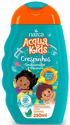 Condicionador Infantil Crespinhos Acqua Kids Nazca 250ml