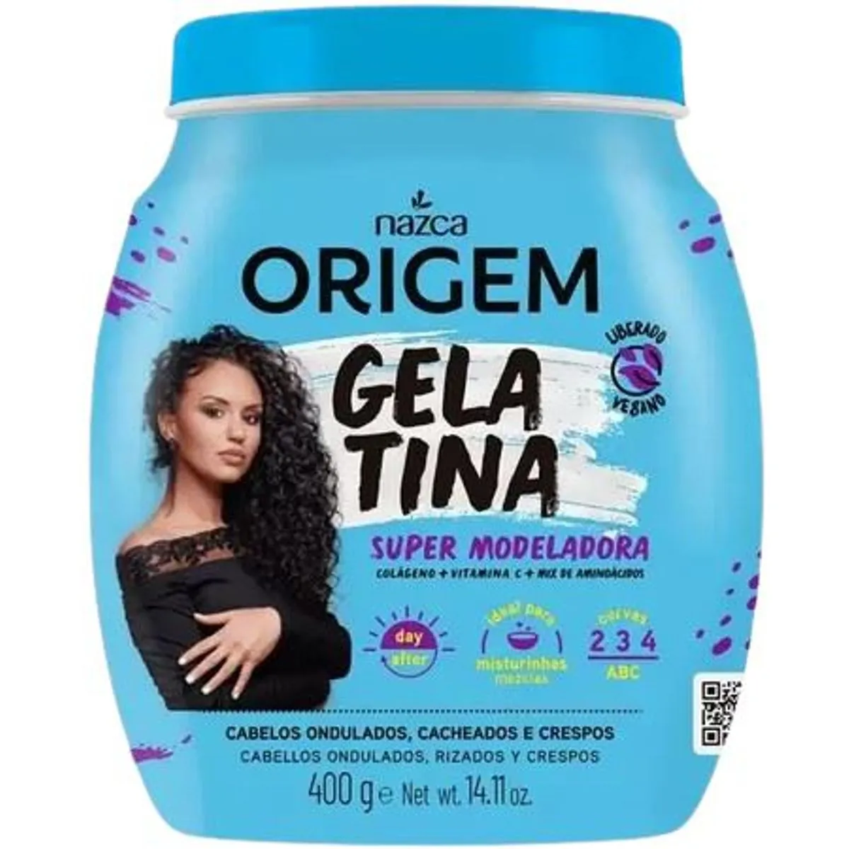 Gelatina Cap Origem 400kg Super Modeladora