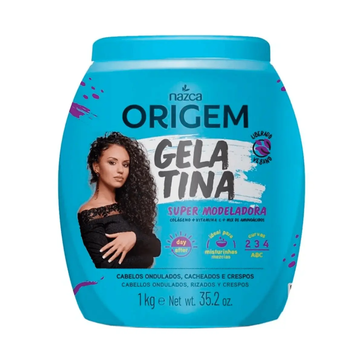 Gelatina Origem Super Modeladora Nazca 1kg