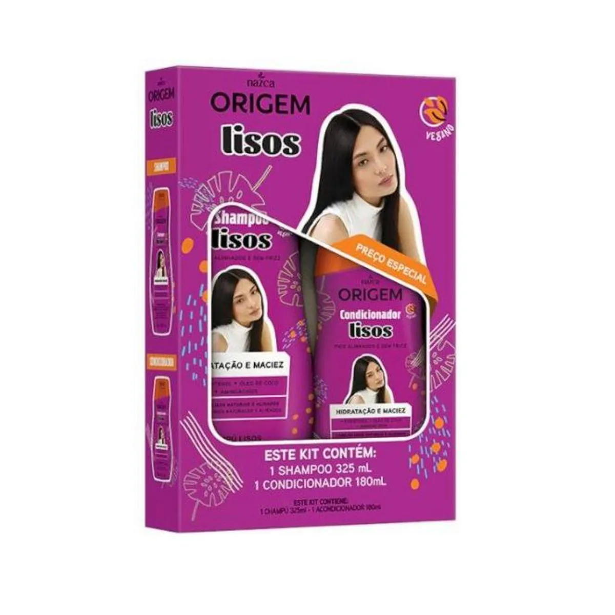 Shampoo Cond Origem Lisos