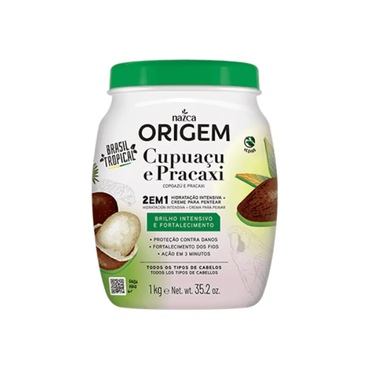 Origem Creme Trat Manteiga Cupuacu E Pracaxi 1 Kg