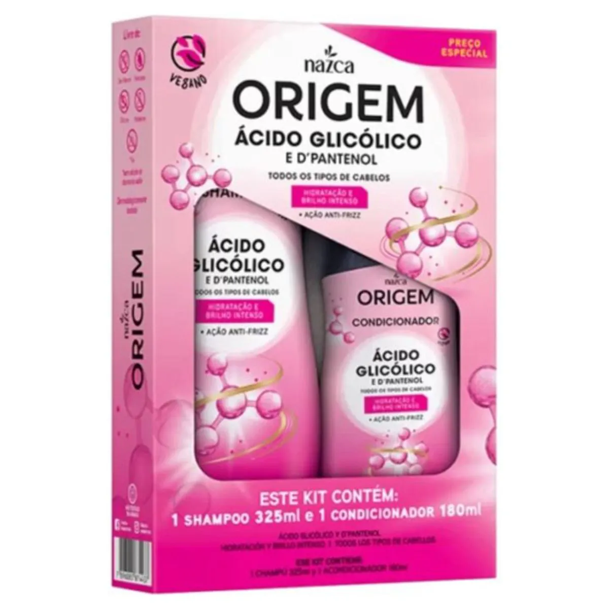 Shampoo Cond Origem Glico/panten