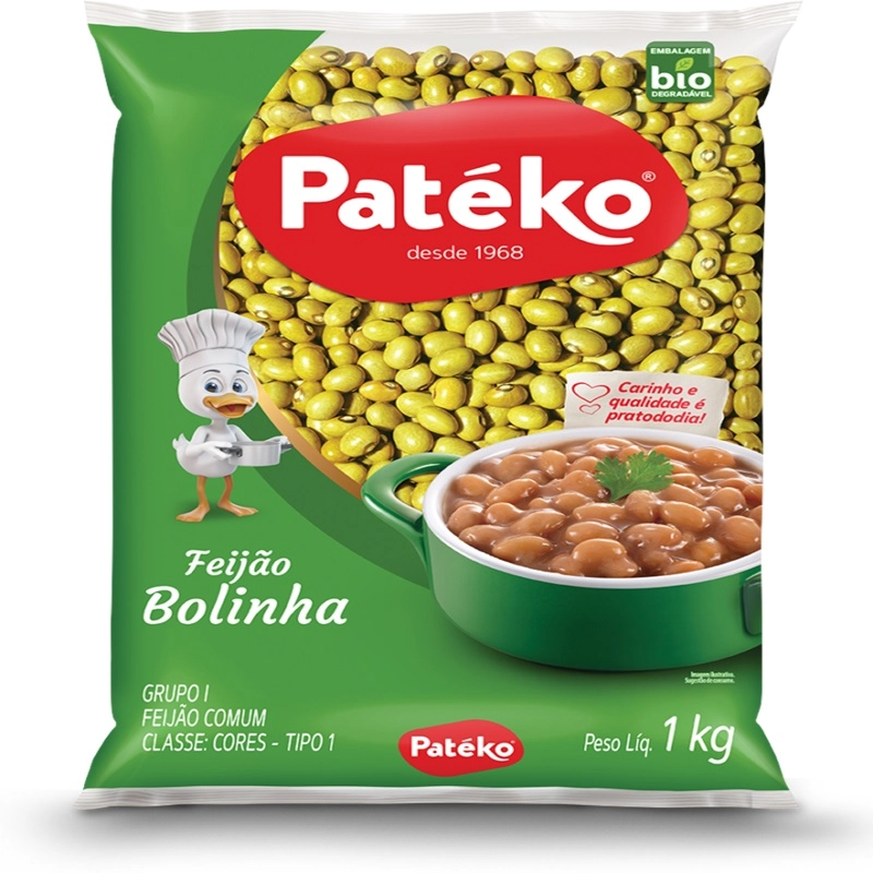 Feijao Pateko Bolinha 1kg