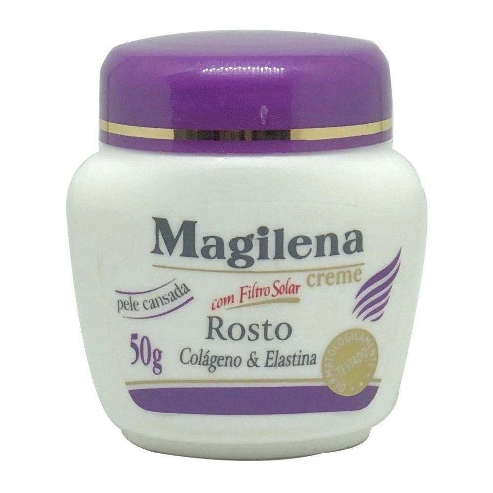 Creme P/rosto Magilena Colageno E Elastin