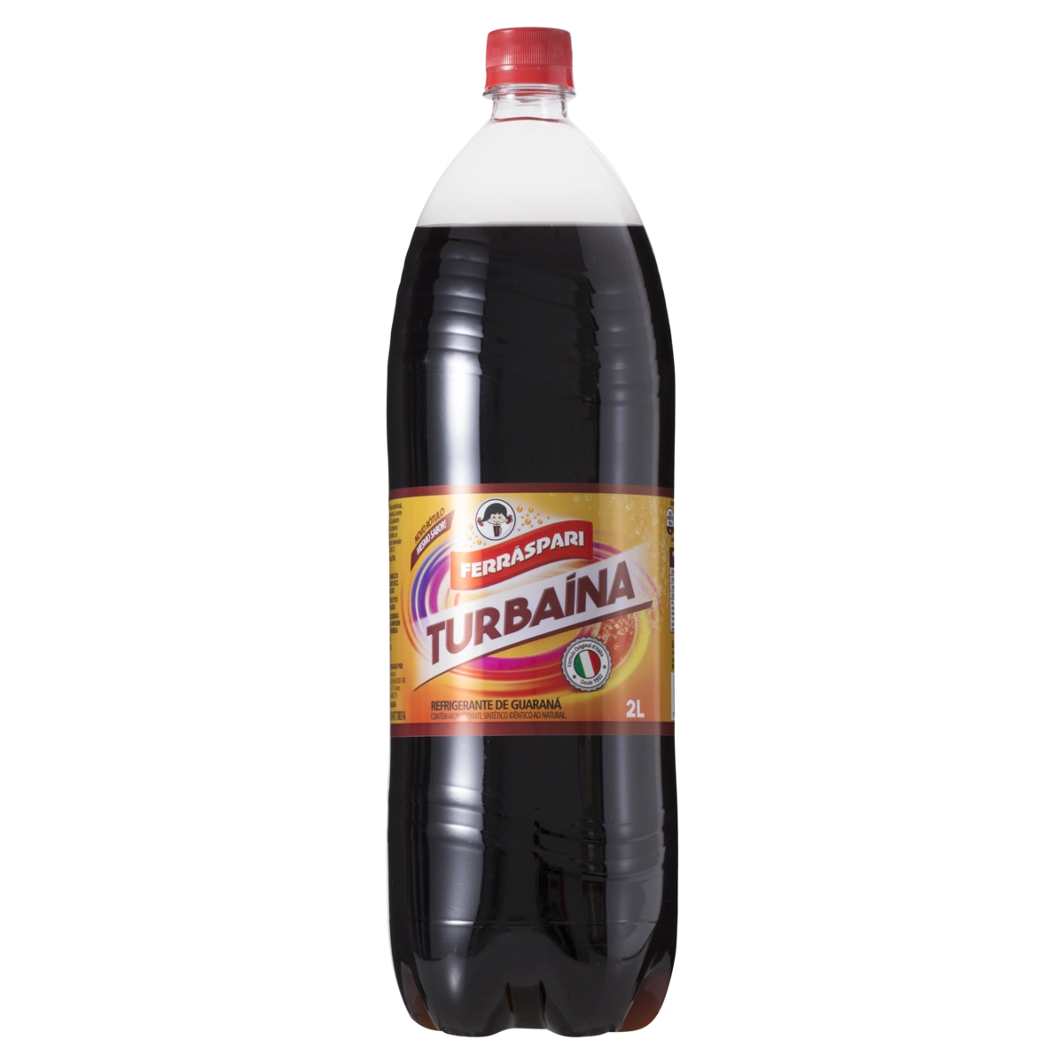 Refrigerante Guaraná Ferráspari Turbaína Garrafa 2l