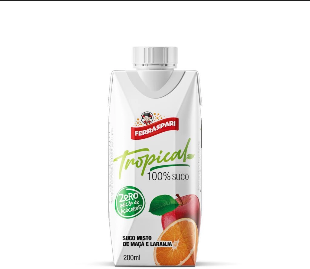 Suco Ferraspari 200m Maça E Laranja