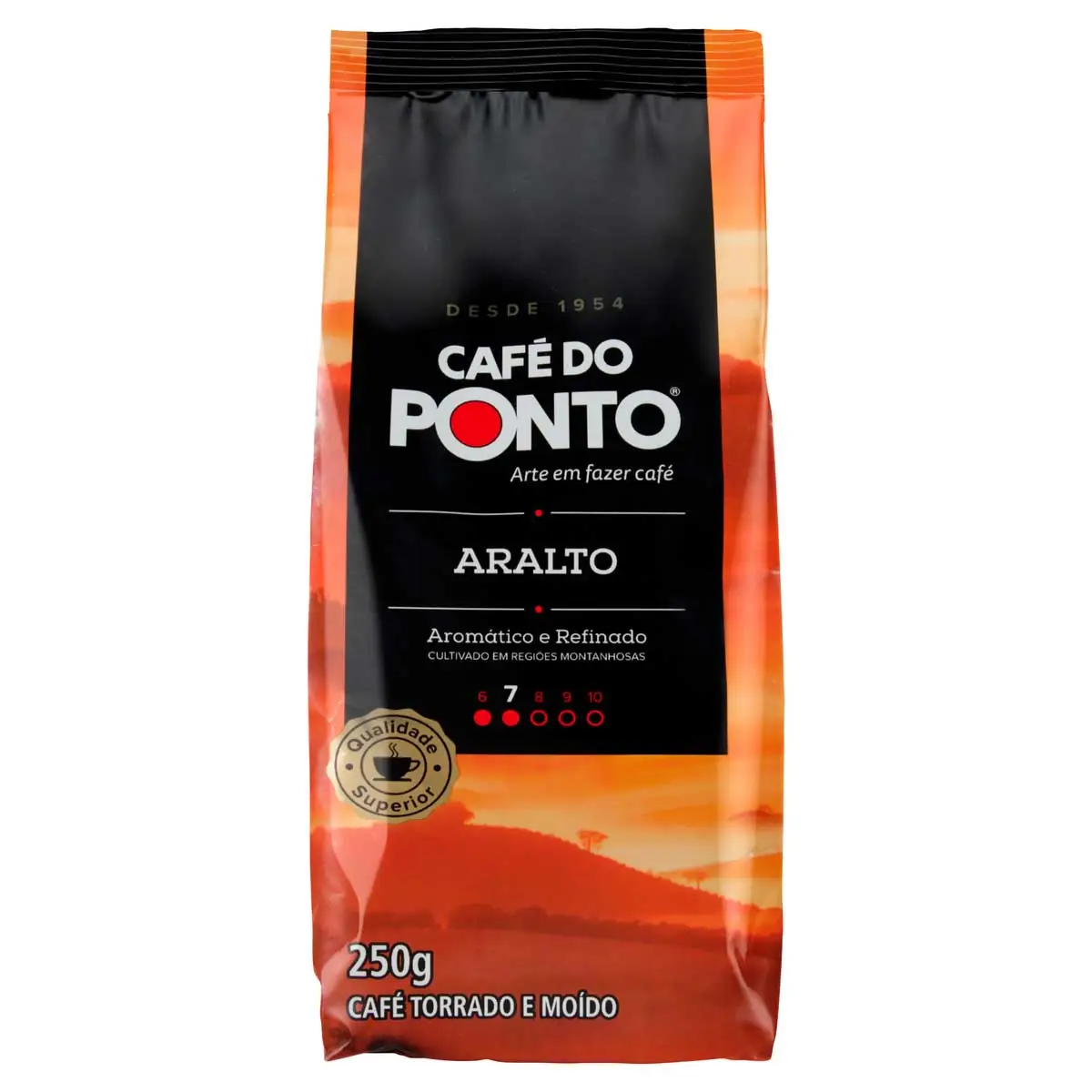 Café Torrado e Moído Araldo DO PONTO Pacote 250g