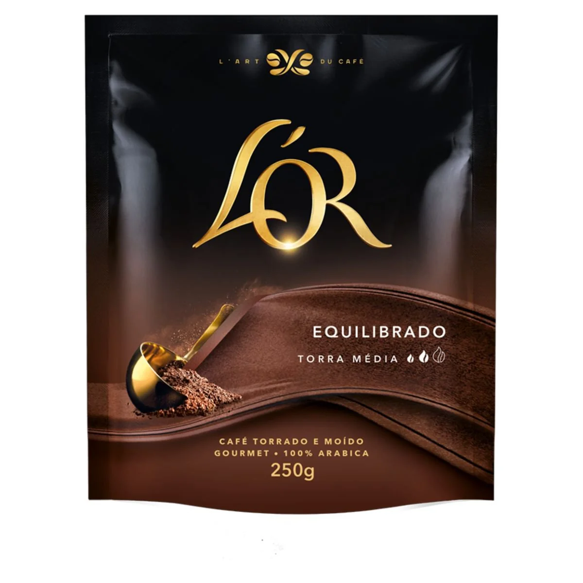 Café Torrado e Moído Equilibrado L'or Torras Gourmet 250g