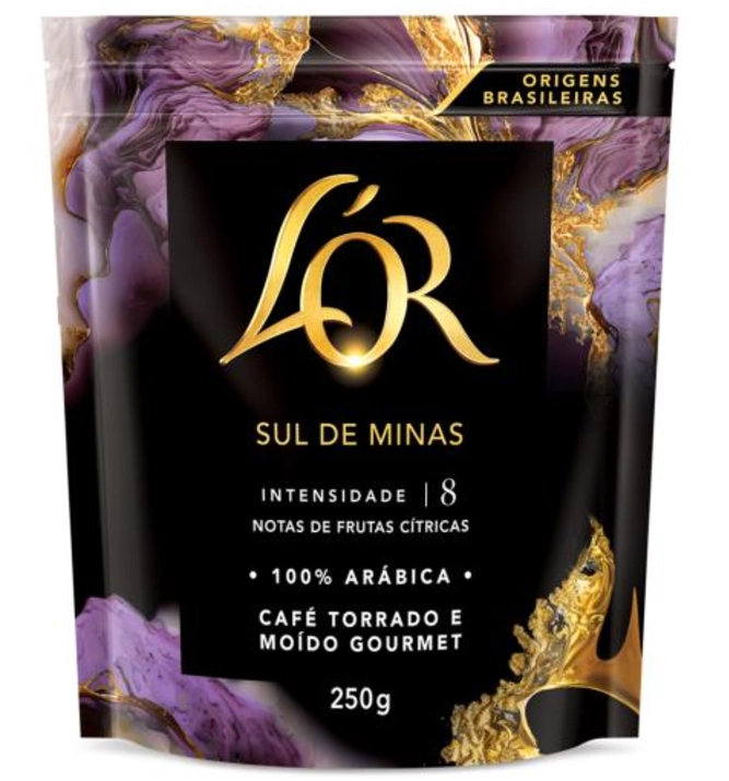 Café Torrado E Moído Sul De Minas Lor Gourmet Pouch 250g