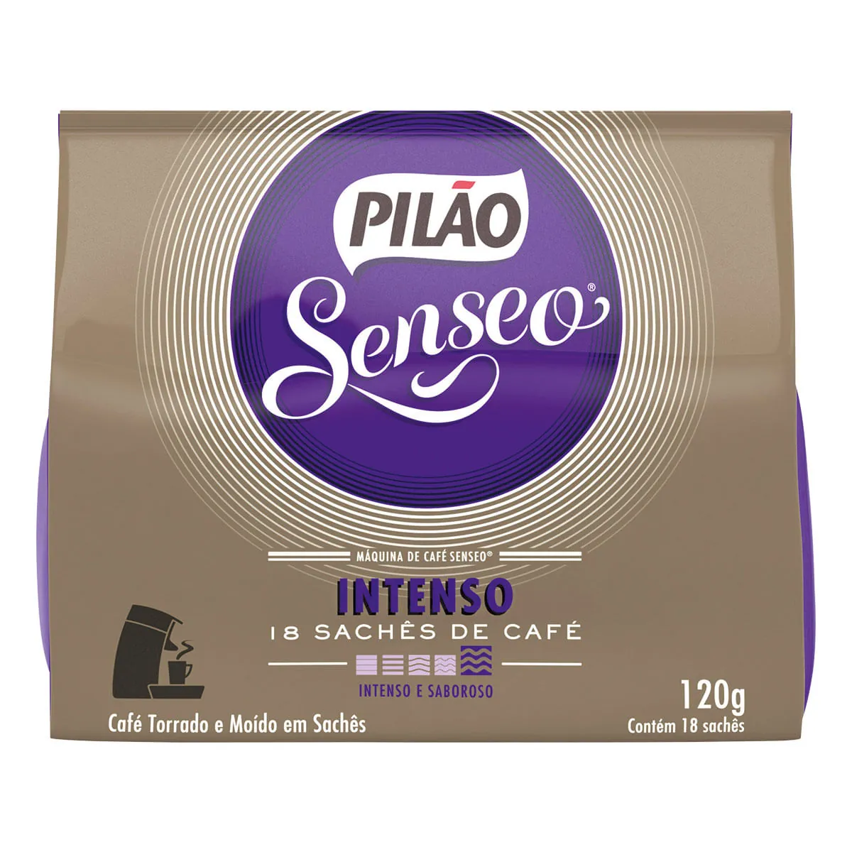 Café Pilão Senseo Intenso 18 Sachês