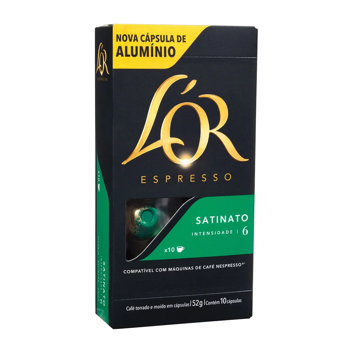 Cápsulas de Café L’or Satinato 10 Unidades