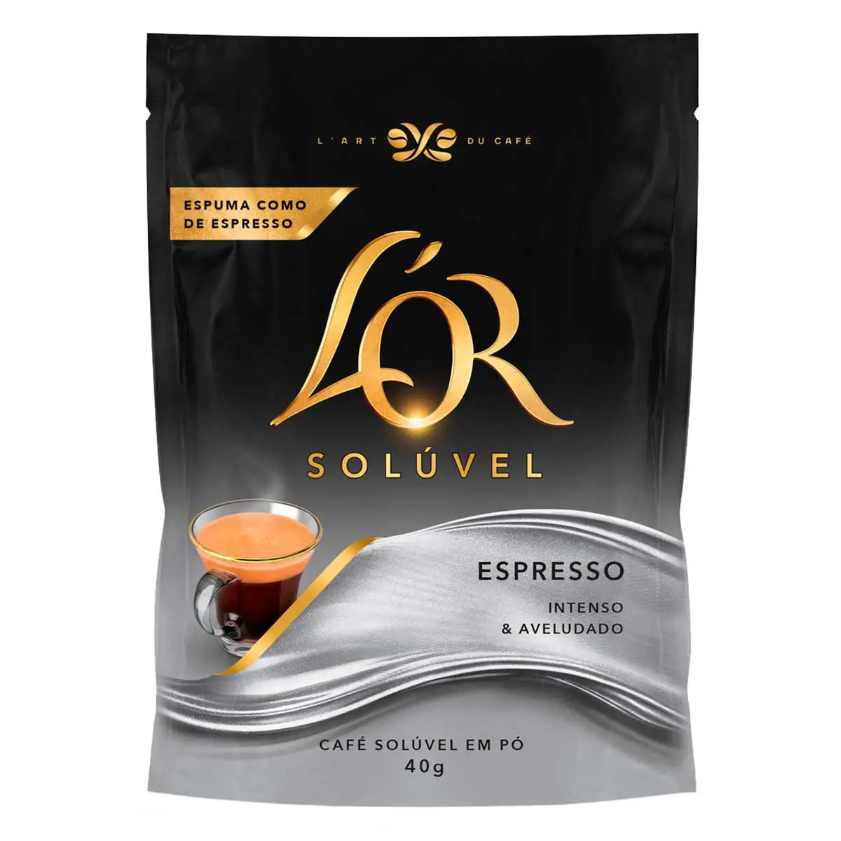 Café Solúvel em Pó Espresso L'or Sachê 40 g