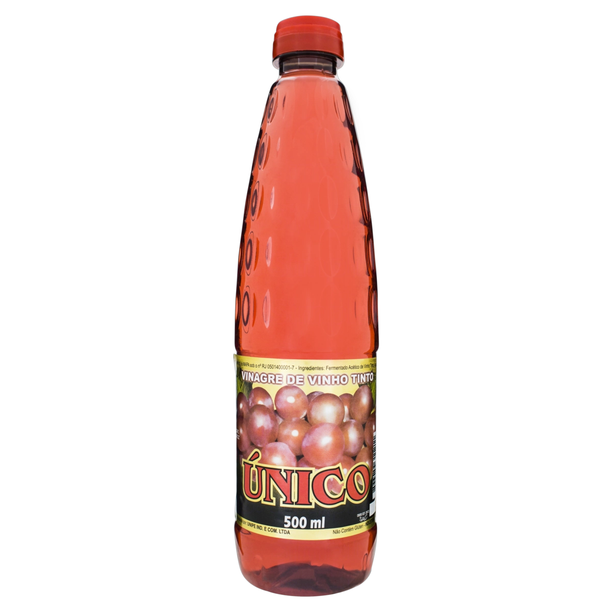 Vinagre De Vinho Tinto único Frasco 500ml