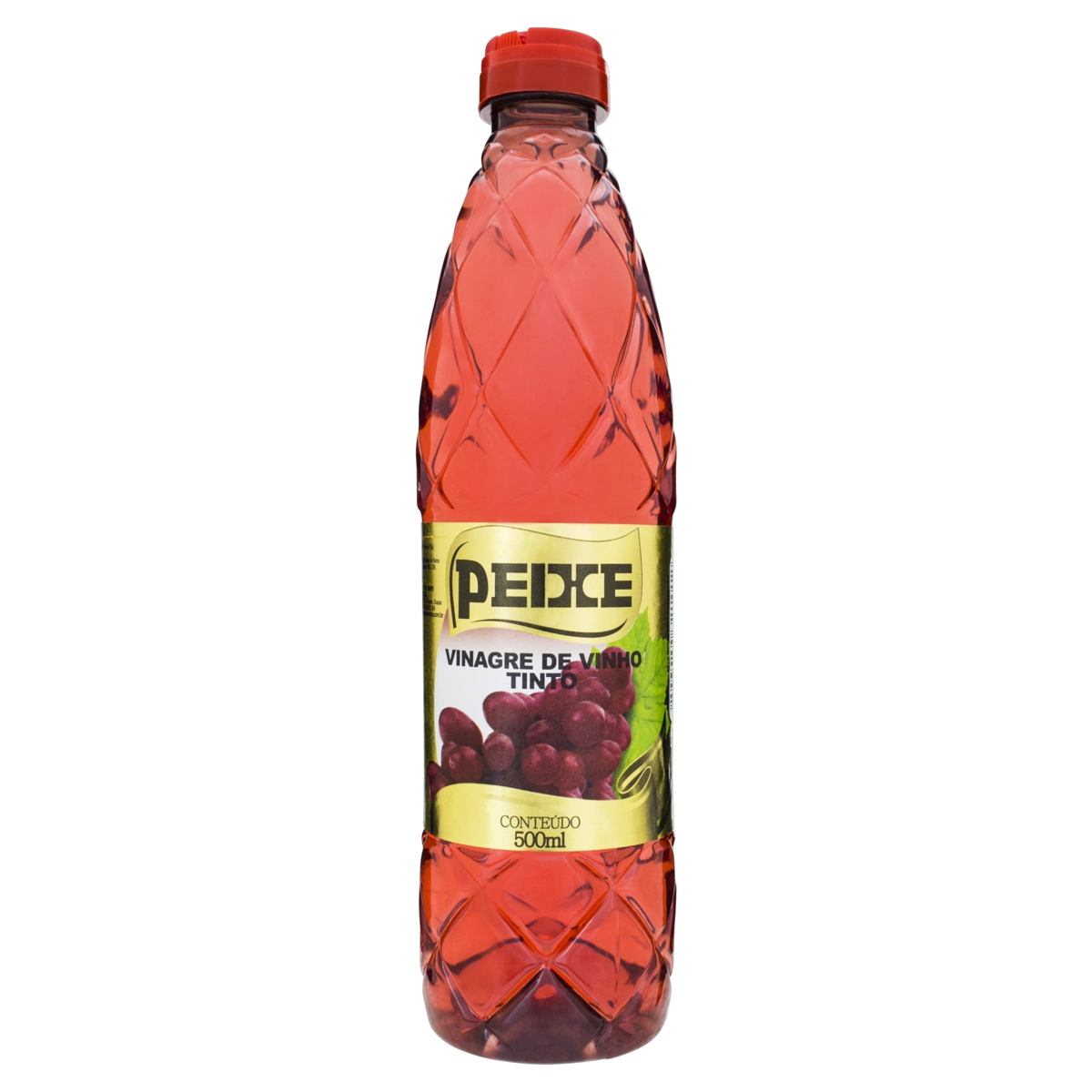 Vinagre De Vinho Tinto Peixe Frasco 500ml