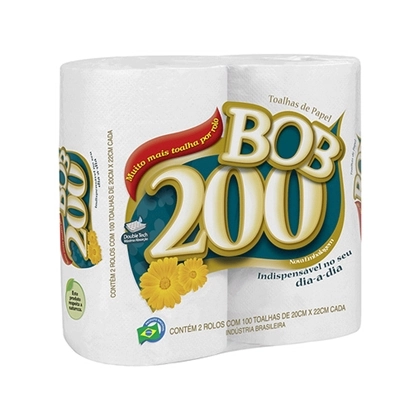 Toalha De Papel Bob C/2un L140p120