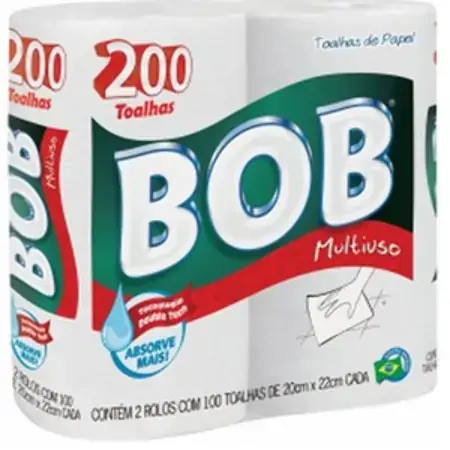 Bob Multiuso 100 Folhas 2 Unidades