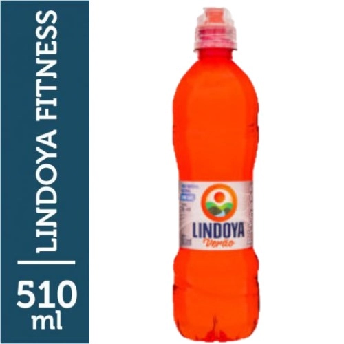 Agua Mineral Lindoya Verao Fitness 510ml Orange