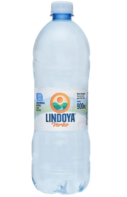 Agua Lindoya Verao Mineral Sem Gas Tipos Pet 900ml