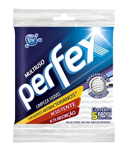 Pano Ype Perfex Branco C/5