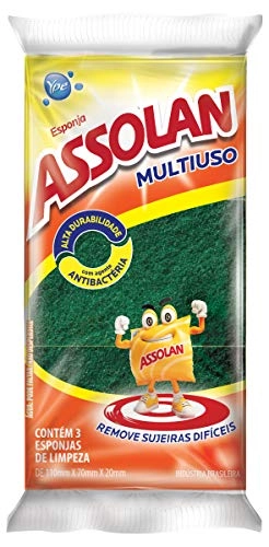 Esponja Assolan C/3