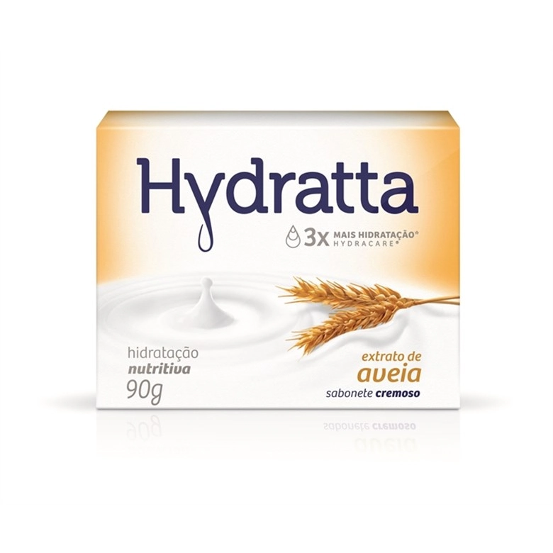 Sabonete Em Barra Uso Diário Hydratta 90g Nutritiva Unit
