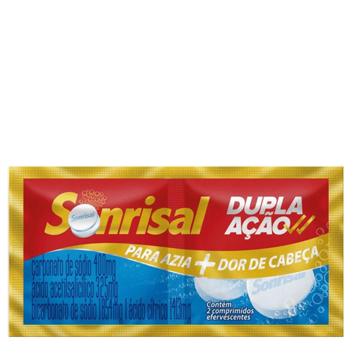 Sonrisal Gsk Envelope 2 Comprimidos Efervescentes