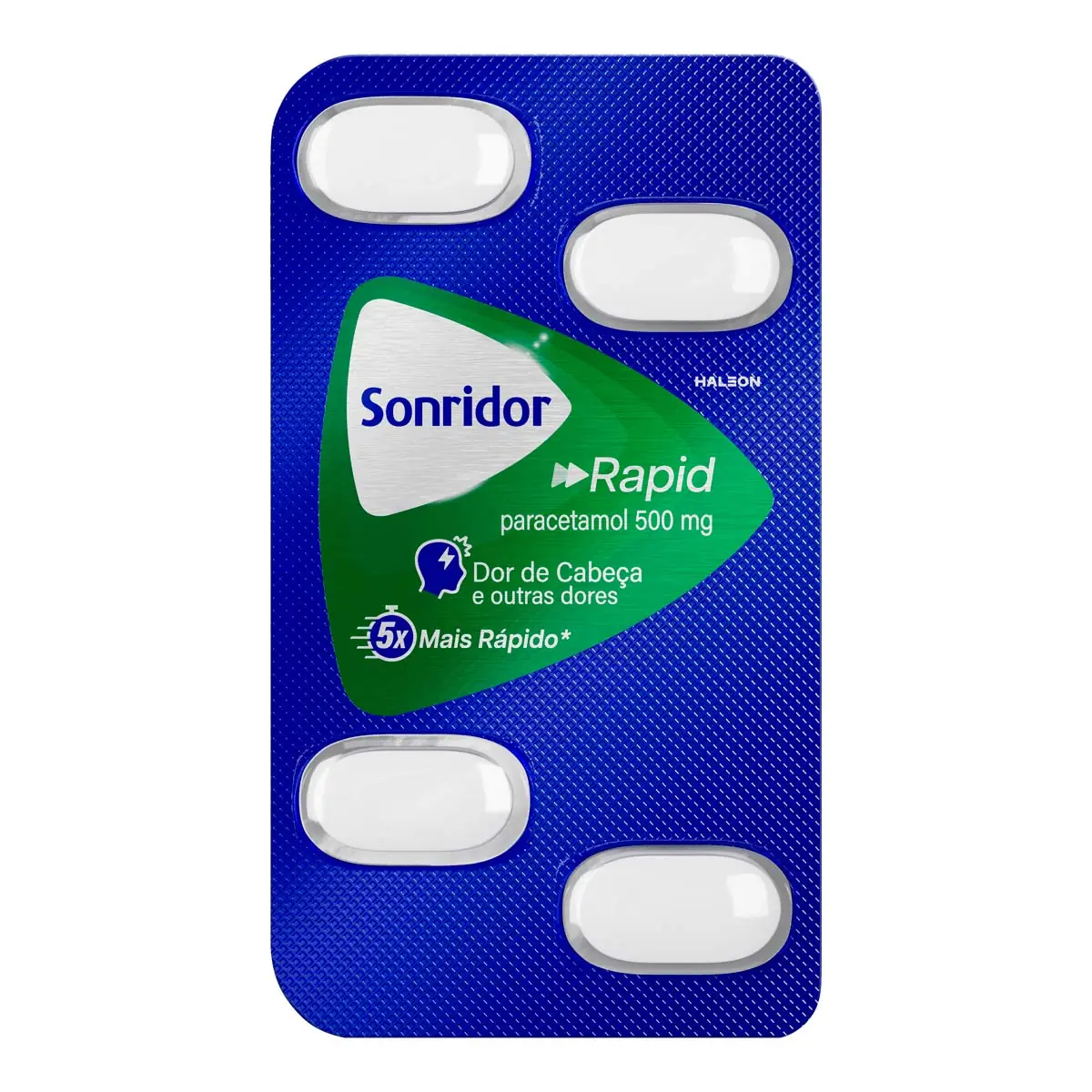 Sonridor Rapid 500mg Blister 4 Comprimidos