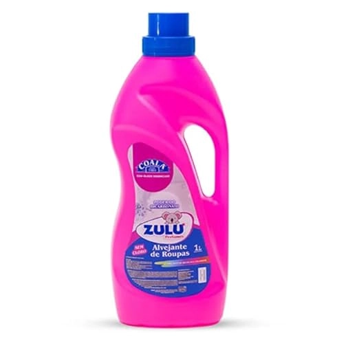 Alvej Zulu S/cloro Roupas Bca E Col 1l