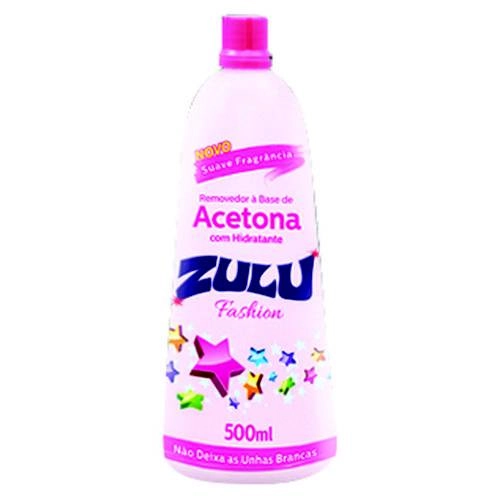 Removedor De Esmalte Fashion Zulu Frasco 500ml