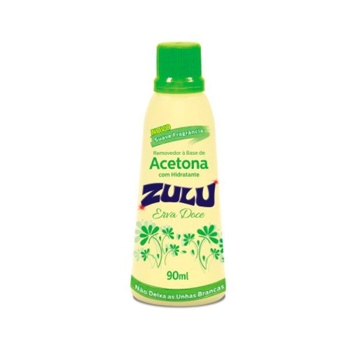 Removedor De Esmalte Erva Doce Zulu Frasco 90ml