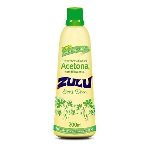 Removedor De Esmalte Erva Doce Zulu Frasco 200ml