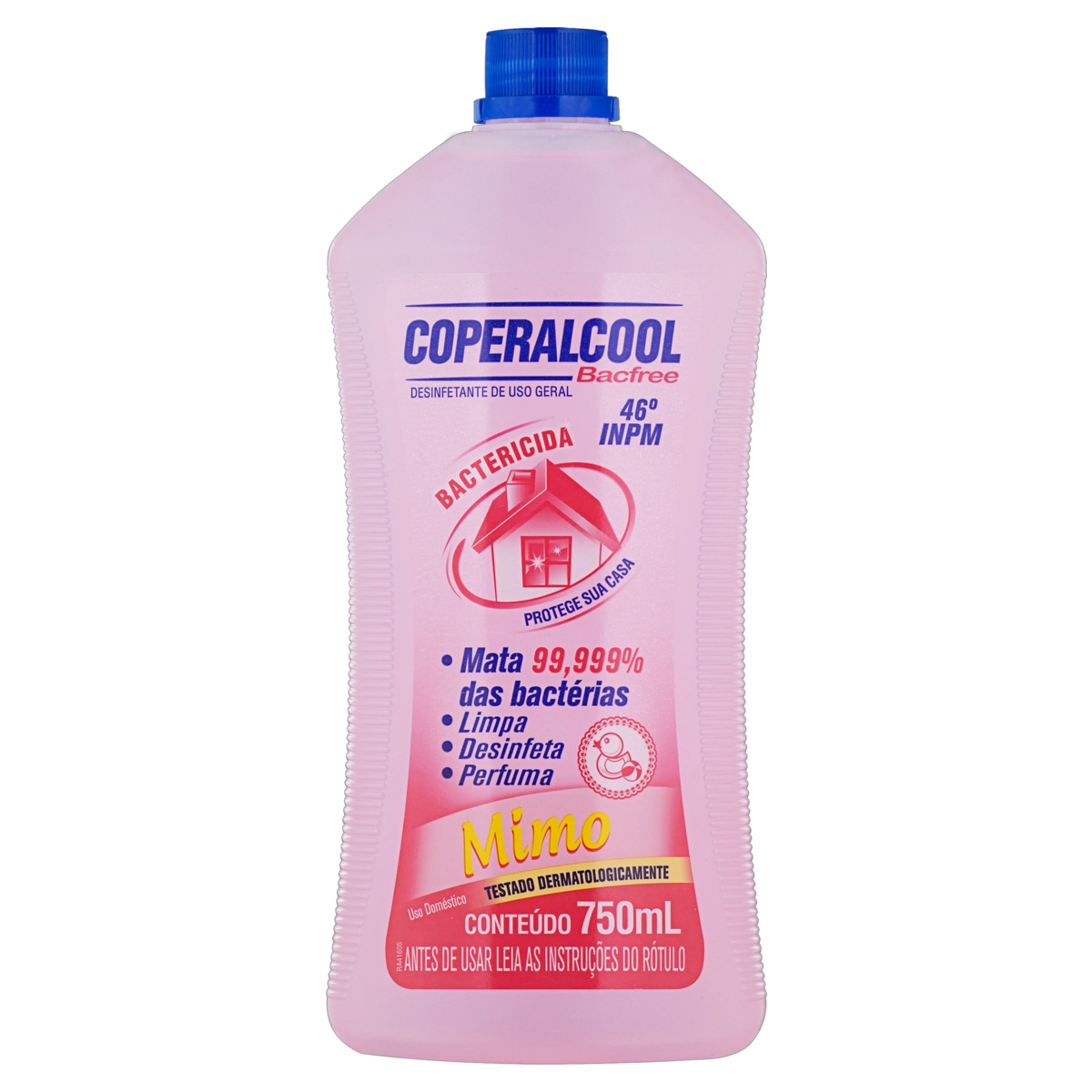 Desinfetante Bactericida Mimo Coperalcool Frasco 750ml