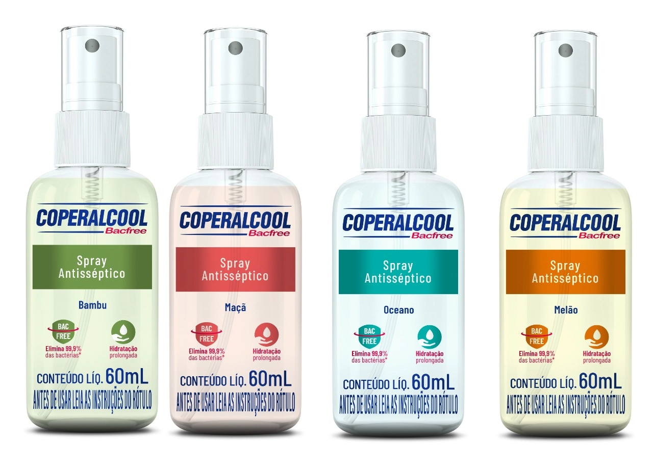 Antissep Coperalcool Bacfree Spr 60ml Bambu