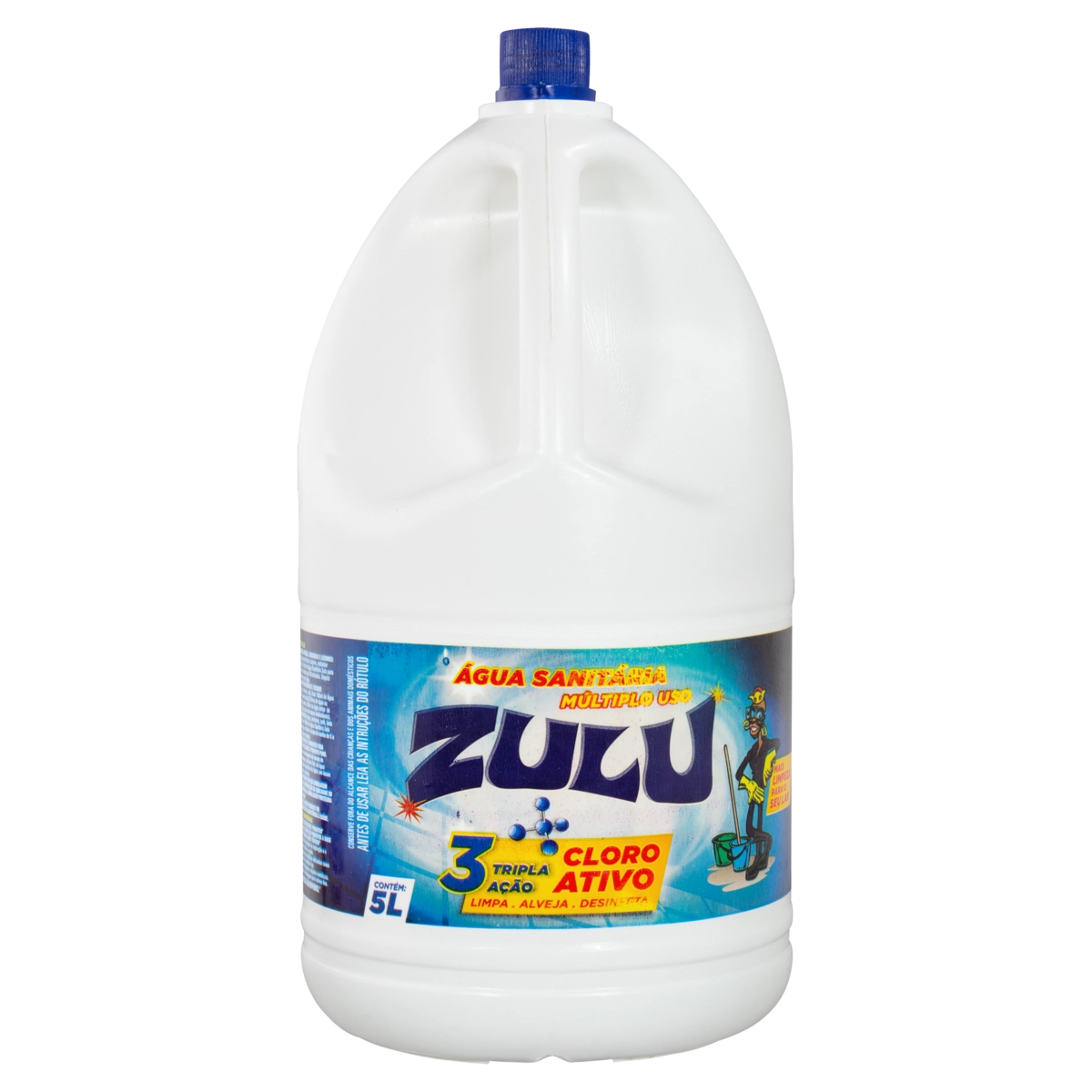 água Sanitária Zulu Galão 5l