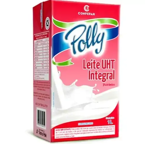 Leite Uht Integral Polly Longa Vida Mid